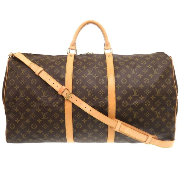 LOUIS VUITTON Brown Monogram Boston Bag - Picture 1 of 11